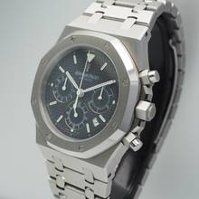 Thumbnail von Audemars Piguet Royal Oak Chronograph Kasparov 25860ST SUPER Full Set Box+Papiere+ complet 3x service history!