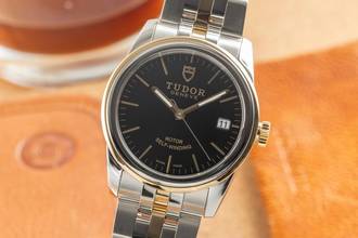 Thumbnail von Tudor Glamour Date Stahl / Gold Automatik Herrenuhr Ref. 55003 Klassiker