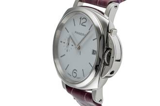 Thumbnail von Panerai Luminor Due Luna Stahl Automatik Herrenuhr Ref. PAM01306 B&P 2021
