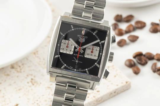  TAG Heuer Monaco Chronograph Stahl Automatik Herren Ref. CBL2113.BA0644  