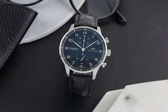 Thumbnail von IWC Portugieser Chronograph Automatik Stahl Herrenuhr Ref. IW371438