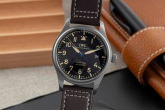 Thumbnail von IWC Fliegeruhr Mark Pilot Mark XVIII Heritage Automatik Titan Datum Herrenuhr Ref. IW327006