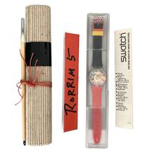  Swatch Art Special GZ107 Rorrim 5 by Tadanori Yokoo 5th anniversary 1987 Full Set NEW 