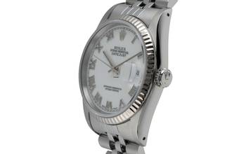 Thumbnail von Rolex Datejust 36 Stahl / Weissgold Automatik Herrenuhr Ref. 116234 Klassiker