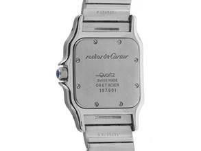 Thumbnail von Cartier Santos Galbée GM Ref.187901 2001 Full Set sehr gut Vintage