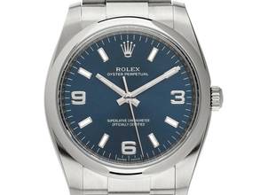  Rolex Oyster Perpetual 34 Ref.114200 2020 LC 100 Full Set wie Neu Vintage  