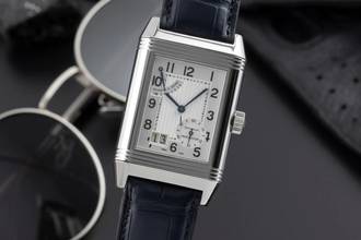  Jaeger-LeCoultre Reverso Grande Date Handaufzug Stahl Ref. Q3008420 240.8.15  