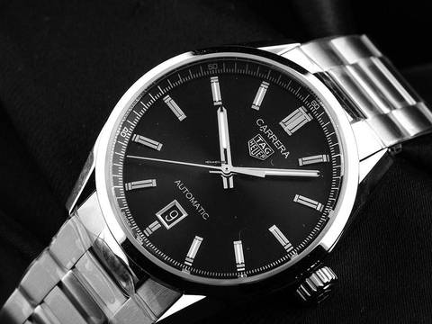  TAG Heuer Carrera Calibre 5 Ref.WBN2110.BA0639 2025 Full Set Ungetragen 