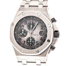 Thumbnail von Audemars Piguet Royal Oak Offshore Chronograph Platin 42 – 26470PT.OO.1000PT.01 – like NEW – 2017 Full Set