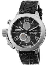 Thumbnail von U-Boat Classico 3004 Herrenuhr Classico Titanium Black Automatik Chronograph 45mm 10ATM