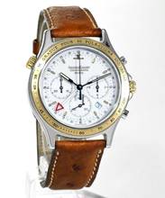 Thumbnail von Jaeger-LeCoultre Heraion Chronograph Heraion Reveil Ref. 116.5.33 - Komplett Revision bei JLC 08.2025