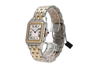 Thumbnail von Cartier Panthère de Cartier großes Modell Edelstahl / Gelbgold Ref. W2PN0016