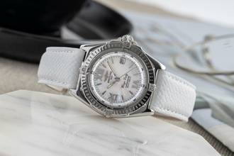 Thumbnail von Breitling Wings Lady MOP Datum Edelstahl Quarz Damenuhr Ref. A67350