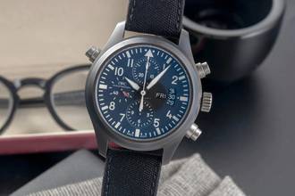 Thumbnail von IWC Fliegeruhr Doppelchronograph Pilot Doppelchronograph Keramik Automatik Herrenuhr Ref. IW378601 Limitiert