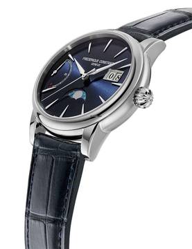  Frederique Constant Classics Moonphase FC-735S3H6 Herrenuhr Classic Power Reserve Big Date Auto Mondphase 40mm 5ATM 