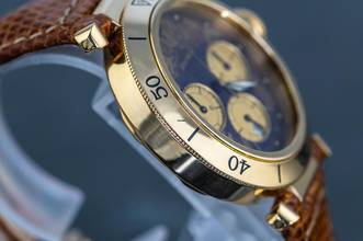 Thumbnail von Cartier Pasha Chronograph | 30009 | German Full Set 1993 | yellow gold