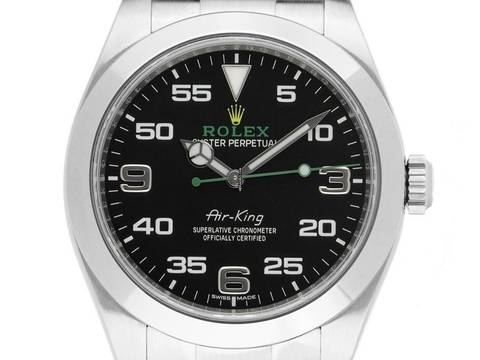 Rolex Air King Ref.116900 2017 Full Set wie Neu Vintage  
