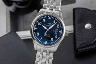 Thumbnail von IWC Fliegeruhr Mark Schaffhausen Mark XVII Fliegeruhr Automatik Stahl Ref. IW326504 B&P 2014