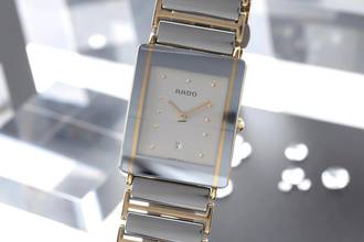 Thumbnail von Rado Integral Keramik / Stahl Quarz unisex Ref. R20282142 160.0282.3 B&P 2005