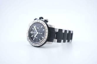 Thumbnail von Blancpain Air Command Flyback Chronograph Limited Edition - Official Blancpain Service 05/25 - Box+Papers - Service Card 2285F-6530-66 2008