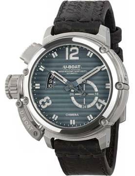  U-Boat Chimera 9602 Herrenuhr Chimera 46mm SS blau Automatik 10ATM  