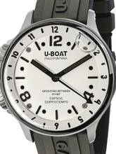 Thumbnail von U-Boat 8888/A Capsoil Doppiotempo SS GMT Herrenuhr 45mm 10ATM