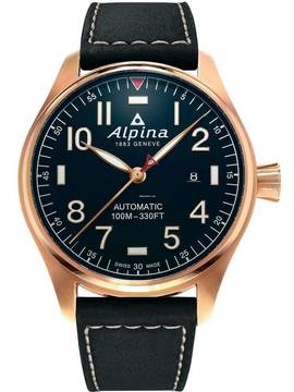  Alpina Startimer Pilot Automatic AL-525NN4S4 Startimer Pilot Automatik Herrenuhr 44mm 10ATM 