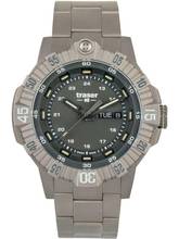  Traser H3 110666 Tactical Grau Titan Herrenuhr 46mm 20ATM 