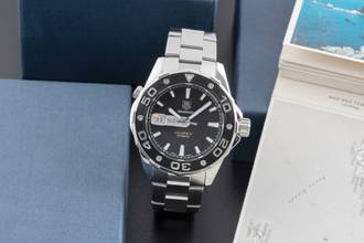 Thumbnail von TAG Heuer Aquaracer 500M Edelstahl Automatik Herrenuhr Ref. WAJ2114.BA0871 B&P 2010