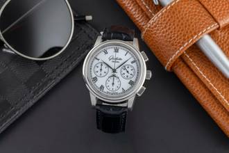 Thumbnail von Glashütte Original Senator Chronograph Stahl Automatik Herrenuhr Ref. 1-39-31-05-03-04