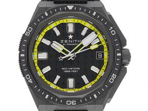  Zenith Defy Extreme Diver Ref.97.9600.3620/21.I300 2025 Full Set Ungetragen 