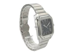  Cartier Santos de Cartier Edelstahl großes Modell Ref. WSSA0071 