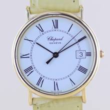 Thumbnail von Chopard L.U.C 18K LUC Klassiker Gelbgold Unisex Dresswatch white roman Dial B+P
