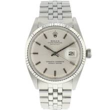  Rolex Datejust 36 Jubilee Fluted Silver Dial  