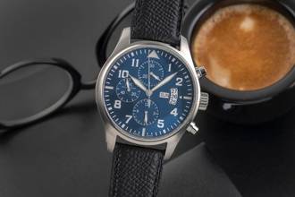 Thumbnail von IWC Fliegeruhr Chronograph Pilot Fliegeruhr Le Petit Prince Chronograph Automatik IW377706