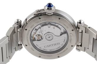 Thumbnail von Cartier Pasha Edelstahl Automatik Herrenuhr Ref. WSPA0009 Box & Papiere 2022