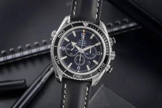  Omega Seamaster Planet Ocean Chronograph 600M Chronograph Stahl Automatik Ref. 2210.50.00  