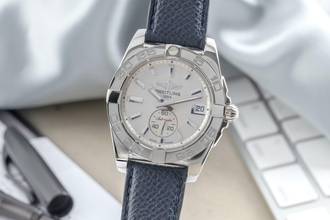  Breitling Galactic 36 Edelstahl Automatik Herrenuhr Ref. A3733012/G706 Papiere  