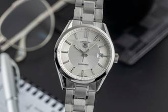 Thumbnail von TAG Heuer Carrera Calibre 5 Stahl Automatik Herrenuhr Ref. WV211A.BA0787 B&P 2008
