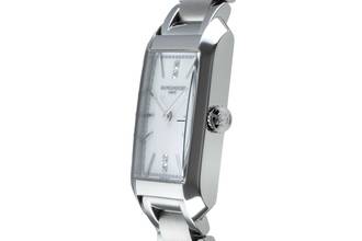 Thumbnail von Baume & Mercier Hampton Stahl MOP Dial Quarz Damenuhr Ref. M0A10474 B&P 2023