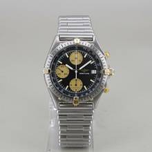  Breitling Chronomat Automatik Ø 39 mm Rouleaux Armband Zifferblatt schwarz 