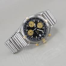 Thumbnail von Breitling Chronomat Automatik Ø 39 mm Rouleaux Armband Zifferblatt schwarz