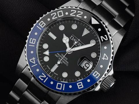  Davosa Ternos Professional TT GMT Diver Ref.161.571.45 2019 Full Set Wie Neu  