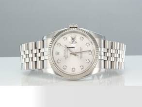 Thumbnail von Rolex Datejust 36 36mm 116234 2011 Stahl Weissgold 750 Diamanten Automatik Stainless Steel 18kt White Gold Jubilé-band Chronometer Oyster