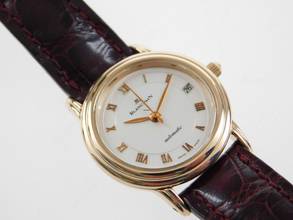 Thumbnail von Blancpain Villeret 18 Karat Rosegold Villeret Damenuhr 26mm im Top Zustand mit original BP Krokoband und original BP Schließe