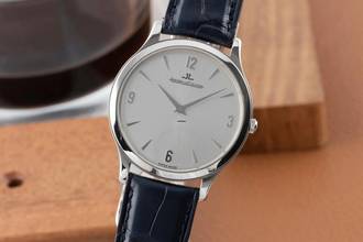Thumbnail von Jaeger-LeCoultre Master Ultra Thin Stahl Handaufzug Ref. Q1458504 145.8.79.S