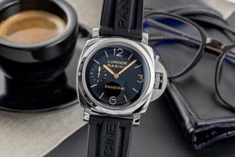 Thumbnail von Panerai Luminor Marina 1950 3 Days Stahl Handaufzug Ref. PAM00422