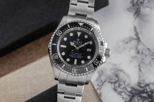  Rolex Sea-Dweller Deepsea Black Dial Oyster Edelstahl Automatik Ref. 116660 