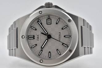  IWC Ingenieur IW328904 Grey Dial 40mm Titan Titanium 