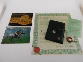 Thumbnail von Rolex Datejust Stahl 36 mm Sammler Full Set von 1978 mit Jubiläumsblatt rare arabic special Dial Box & Papers